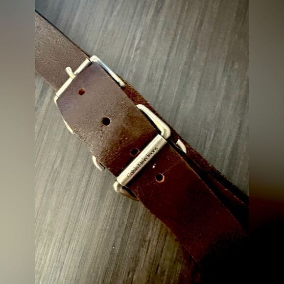 Calvin Klein Leather belt - Picture 2 of 5
